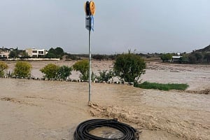 Ρεκόρ βροχής μετά από 109 χρόνια: Ποια περιοχή της Κύπρου «βούλιαξε» λόγω Byron