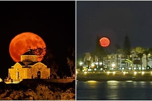 «Φεγγάρι του Ελαφιού»: Εντυπωσιακές εικόνες από την εντυπωσιακή Πανσέληνο Ιουλίου – Πόσο θα διαρκέσει
