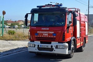 Ξέσπασε φωτιά στο Φασούρι. Σε κινητοποίηση οι δυνάμεις πυρόσβεσης (pic)