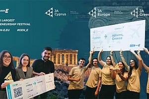 Με πυξίδα την καινοτομία, ο JA Cyprus ταξιδεύει στο GEN-E 2025 στην Αθήνα