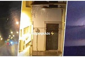 Βροχές καταιγίδες και χαλάζι φέρνει η ADEL-Σε ισχύ η κίτρινη προειδοποίηση