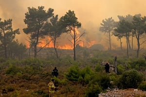 Φωτιά στη Χίο: Σύλληψη οικιακής βοηθού για εμπρησμό από αμέλεια