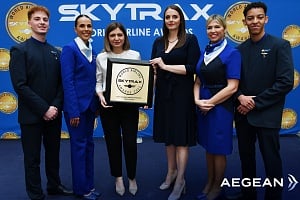 Για 14η χρονιά «Καλύτερη Περιφερειακή Αεροπορική Εταιρεία στην Ευρώπη» στα Skytrax World Airline Awards 2025 η AEGEAN