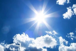 Στους 34 βαθμούς η θερμοκρασία-Βροχές και ανέμοι στο μενού του καιρού