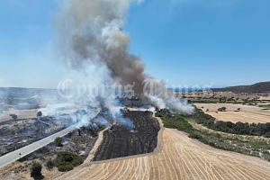 ΒΙΝΤΕΟ: Προστατεύτηκαν υποστατικά από τις φλόγες στην επαρχία Λεμεσού (pics)