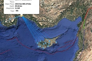 Ισχυρός σεισμός 5,3R στην Τουρκία – Αισθητός και στην Κύπρο