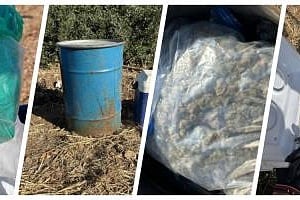 Έστησε καρτέρι σε 42χρονο η ΥΚΑΝ και εντόπισε εννέα κιλά ναρκωτικά κρυμμένα σε βαρέλια και παγωνιέρα (pics)