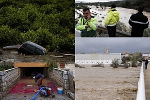 Φονικές πλημμύρες στην Ισπανία – Εντοπίστηκαν πτώματα (video)