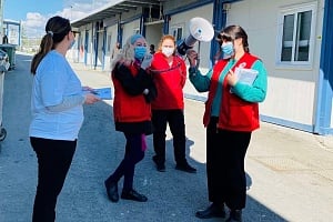 Ο Κυπριακός Ερυθρός Σταυρός στην πρώτη γραμμή του ανθρωπιστικού έργου για τους μετανάστες