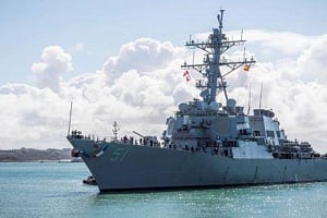 Στην Κύπρο το αμερικανικό καταδρομικό USS Arleigh Burke