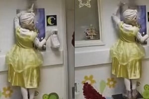 ΒΙΝΤΕΟ: Χτύπησε το καμπανάκι της νίκης η μικρή Νάγια (VID)