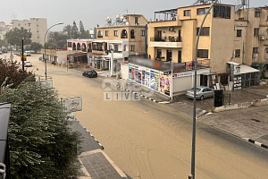 Ιστορικές φαίνεται να είναι οι βροχές στην Πόλη Χρυσοχούς / «Ισχυρότερες των τελευταίων 80 χρόνων»