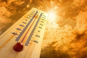 Κίτρινη προειδοποίηση για υψηλές θερμοκρασίες. Σκαρφαλώνει στους 41 αύριο ο υδράργυρος