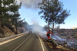 Κυπριακός Ερυθρός Σταυρός: Δίπλα στους πληγέντες από τις πυρκαγιές στην επαρχία Λεμεσού