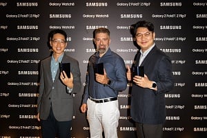 Samsung: &Tau;&alpha; Galaxy Z Fold7 Galaxy Z Flip7 &kappa;&alpha;&iota; &eta; &sigma;&epsilon;&iota;&rho;&#940; Galaxy Watch8 &delta;&iota;&alpha;&theta;&#941;&sigma;&iota;&mu;&a