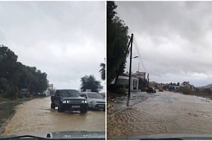ΒΙΝΤΕΟ ΦΩΤΟ: Πλημμύρισαν υποστατικά και δρόμοι &