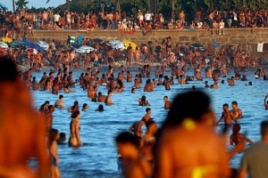 Στους 62,3 βαθμούς Κελσίου έφτασε η αισθητή θερμοκρασία στο Ρίο