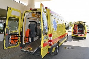 Ανατράπηκε όχημα στην Πάφο, στο νοσοκομείο η οδηγός