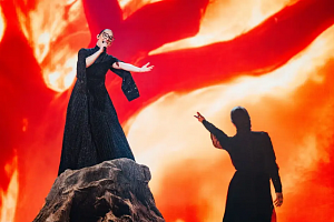 Eurovision 2025 Klavdia: Διέρρευσε βίντεο από το τρικ στη σκηνή και την αλλαγή φορέματος