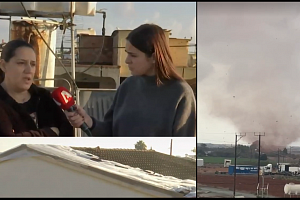 «Τώρα ήταν να κοπούμε»: Οι στιγμές τρόμου που έζησε η κ. Γεωργία από το χτύπημα του ανεμοστρόβιλου