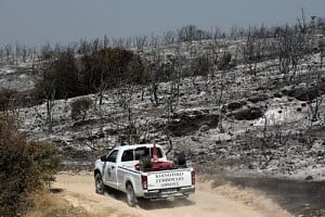 Υπ. Μεταφορών: Στο 100% η κάλυψη της ζημιάς από πυρκαγιές σε ανασφάλιστα οχήματα/μηχανήματα