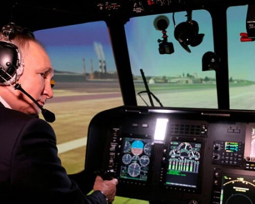 Ουκρανικά drones προσπάθησαν να καταρρίψουν το ελικόπτερο του Πούτιν πάνω από το Κουρσκ, λέει Ρώσος στρατιωτικός