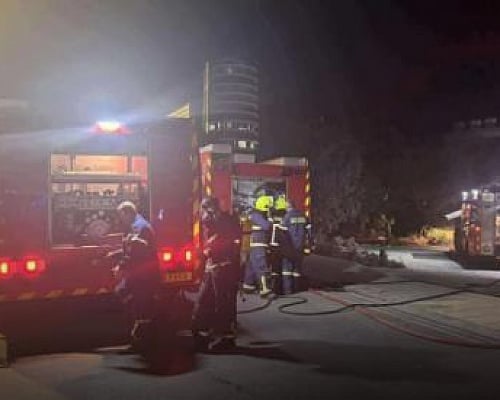 Πυρκαγιά παρά την Αγία Σκέπη-Κάηκαν δέντρα, ζημιές και σε μετασχηματιστή της ΑΗΚ