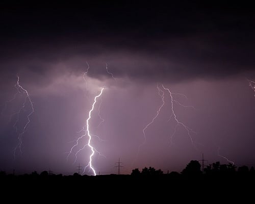 Έφερε βροχές «χρυσάφι» σε διάφορες περιοχές το βαρομετρικό ADEL (VID)