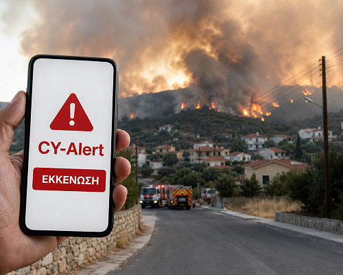 Μεγάλη πυρκαγιά: Η Αγία Άννα εκκενώθηκε χωρίς CY-Alert