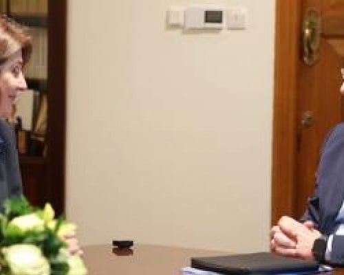 Βλέπει «καλό σημάδι» ενόψει της κοινής συνάντησης η Ολγκίν-«Ελπίζω τώρα ότι αν μπορέσουν να πετύχουν και να προχωρήσουν»