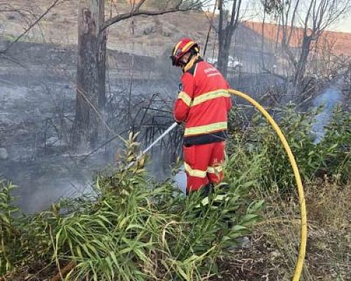 Ό,τι άφησε πίσω της η πυρκαγιά στη Βυζακιά (ΦΩΤΟ)