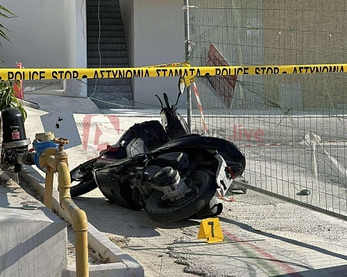 ΦΩΤΟ: Φρουρός καταδίωξε τον βομβιστή στη Λεμεσό, εγκατέλειψε τη μοτοσικλέτα και έγινε καπνός