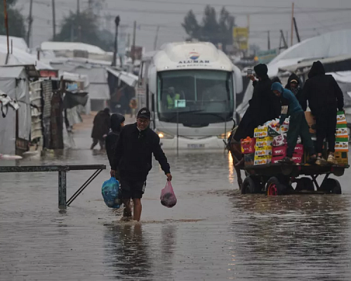Γάζα-Κακοκαιρία Byron: Τουλάχιστον 16 νεκροί, ανάμεσα τους και 3 παιδιά
