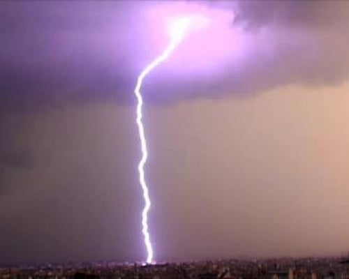 Νέα κίτρινη προειδοποίηση για ισχυρές καταιγίδες και χαλάζι