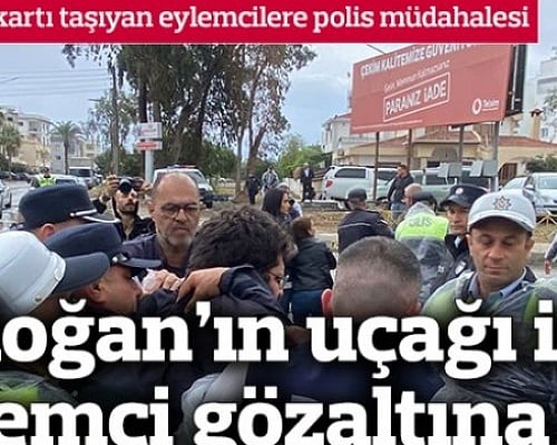 Ο Γενικός Γραμματέας του Volt ανάμεσα στους συλληφθέντες στη διαμαρτυρία για το νέο «προεδρικό» στα κατεχόμενα