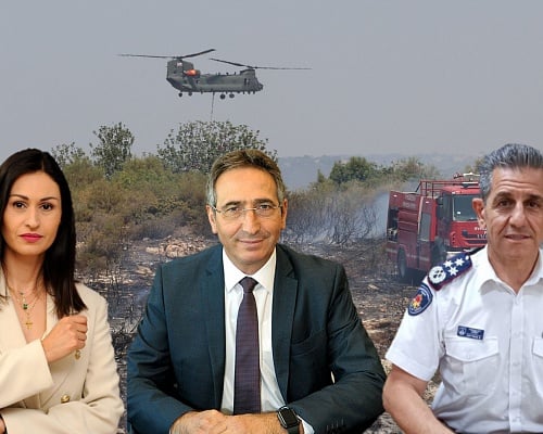 Αλαλούμ με τον Συντονιστή πυρκαγιών: Άλλα λένε Παναγιώτου και Γρηγορίου κι άλλα ο Λογγίνος