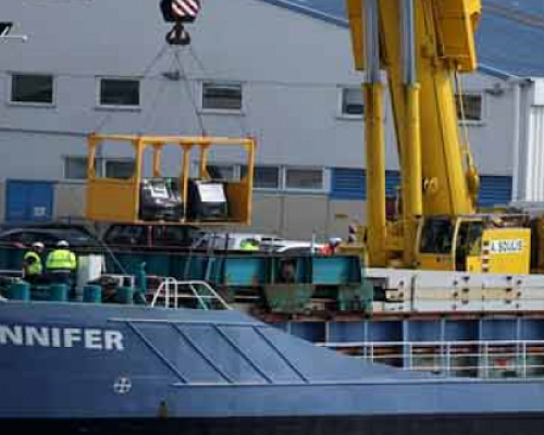 Αναχώρησε από τη Λάρνακα φορτωμένο με ανθρωπιστική βοήθεια το πλοίο Jennifer