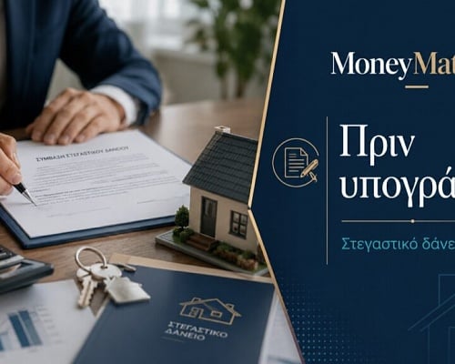 Πριν υπογράψεις στεγαστικό δάνειο: Η δόση δεν είναι το μόνο που πρέπει να κοιτάξεις