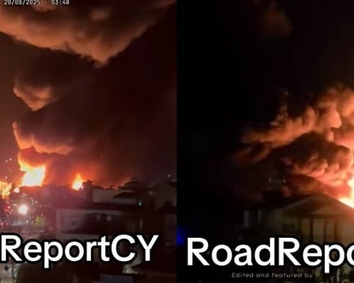 Νύχτα τρόμου στον Ύψωνα μετά από φωτιά σε αποθήκη - Εκκενώθηκαν σπίτια (vids)