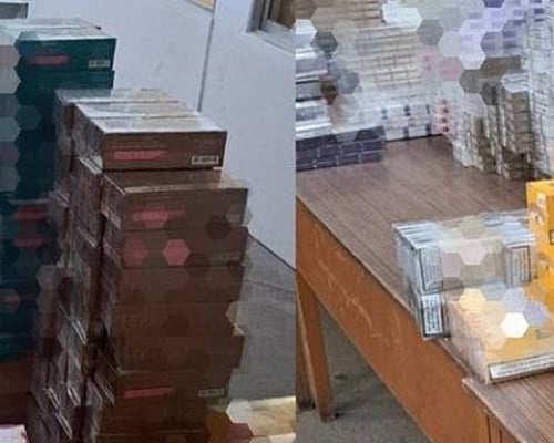 Εντοπίστηκαν εκατοντάδες κούτες παράνομων καπνικών σε οικία 48χρονου στη Λευκωσία